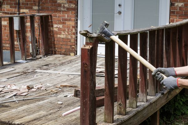 Deck Demolition Service in Cary