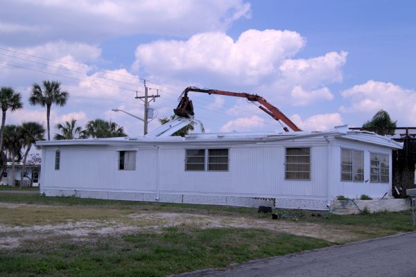 Mobile Home Demolition in Cary