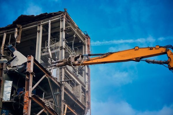 Factory Demolition in Cary