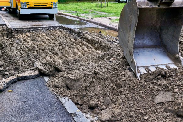 Blacktop Removal in Cary