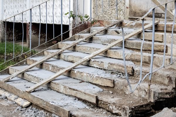 Staircase Demolition in Cary